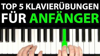 Die TOP 5 Klavierübungen für Anfänger