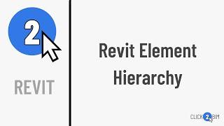 Organizational Hierarchy of Revit Elements
