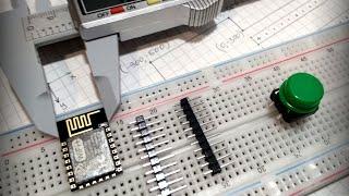 ESP8266: How to design custom ESP-12E PCB. Typical TCP client-server application.