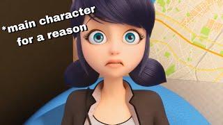 Marinette being the main character