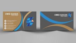 Photoshop Tutorial | Business Card Design | by sahak