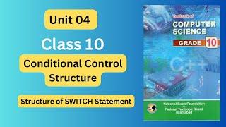 Syntax of Switch Statement In C |  Class 10 Computer Science Chapter 4