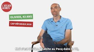 Olivier s'est lancé le défi du CAP Pâtissier en 2020