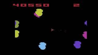 Atari 2600 Asteroids on the hardest settings