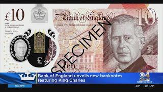 Bank of England unveils new banknotes featuring King Charles