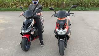 Aprilia SR 50 Ditech vs SR 50