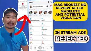 In Stream Ads Rejected | Facebook Monetization Update | Request For Review In stream Ads