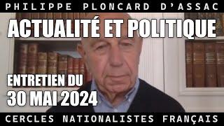 Actualité et politique du 30 mai 2024