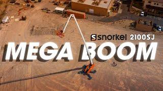 Snorkel 2100SJ - The World's Largest Self-Propelled Boom Lift