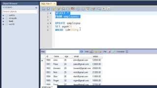 SQL Tutorial - 21: The UPDATE Query