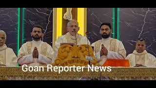 Goan Reporter:: Christmas Midnight Mass at Basilica Church Pandal at Old Goa.