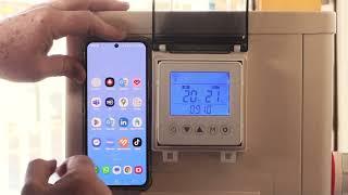 How to set the Aqua Pro Inverter Plus Heat Pump over WiFi with your Iphone