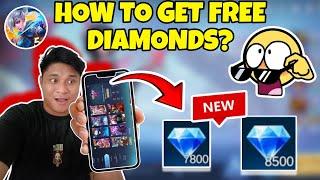 FREE DIAMONDS MOBILE LEGEND | PAANO MAKAKUHA NANG FREE DIAMONDS |XWORLD