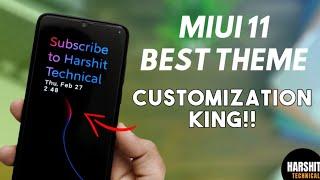 Best Theme for MIUI 11 | MIUI 11 Supported Themes for Any Xiaomi Device | Best Customization MIUI 11