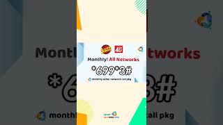 Jazz Monthly All Networks Call Package | Rs. 85 | What Information