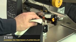 Zebra ZT400: How-to Clean the Printhead & Platen