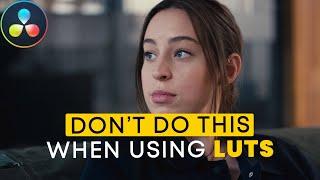 Don't be THAT Guy when using Creative LUTs