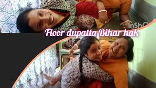 flute dupattaa bear hug challenge video