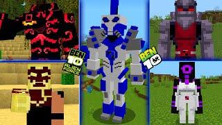 NEW BEN 10 ULTIMATE MOD FOR MINECRAFT PE | MCPE 1.20+ | ACE