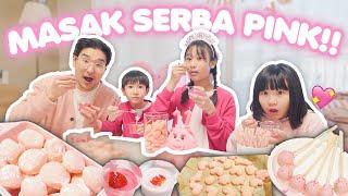 BIKIN MAKANAN SERBA WARNA PINK! 🩷