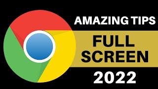 HOW TO FULL SCREEN IN GOOGLE CHROME – Get, View, Exit Full Screen in Chrome – 2022