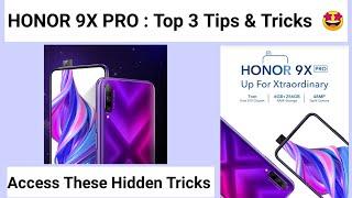 [HONOR 9X Pro] Top 3 Tips & Tricks | HONOR & HUAWEI EMUI TIPS & TRICKS | EMUI TIPS & TRICKS 2020