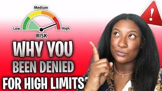 WHY You're BEING DENIED For HIGH LIMITS?..️YOU MUST WATCH THIS]