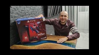 Распаковка "Лимитированной Версии Человек -Паук 2"️ Sony Playstation 5 