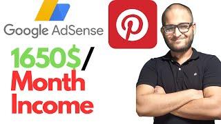 Adsense + Pinterest = 1650 USD profit