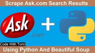 How To Scrape Search Results From Ask.com Using Python