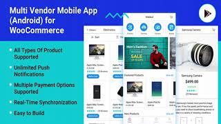 Multi Vendor Mobile App (Android) for WooCommerce | Codecanyon Scripts and Snippets