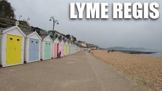 Lyme Regis - Dorset - England - Harbour, Seafront & Town Centre - 4K Virtual Walk