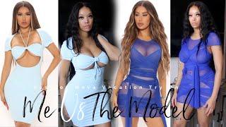 Me Vs Fashion Nova Models | Vacation Try On Haul | Who Wore It Best? | Peyton Charles