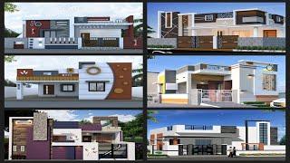 Small House Front Elevation Designs   Single Floor House Front View Designs#housedesign