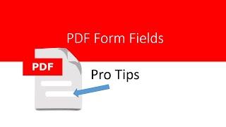 Create Fillable Forms Using Adobe® Acrobat® DC - 2021 Pro Tips