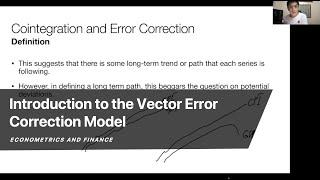 Introduction to the Vector Error Correction Model