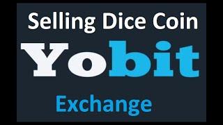 How to sell Dice Coin In Yobit Exchange | Crypto Free Airdrop