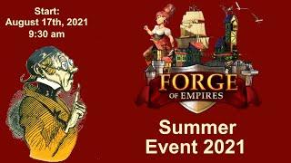 FoEhints: Summer Event 2021 in Forge of Empires