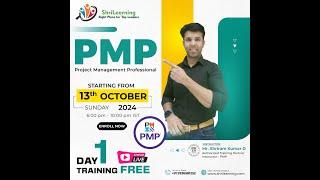 PMP Online Training | October 2024 Batch | Day 1 Training - Open For All | ShriLearning