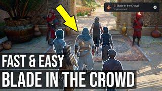 Blade In The Crowd Trophy / Achievement - Assassin's Creed Mirage