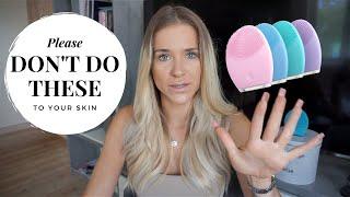 FOREO MISTAKES THAT RUIN YOUR SKIN | everything you need to know before buying your device