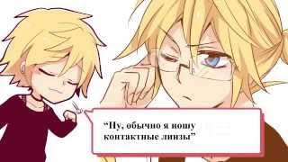 [Nico Nico Singer] Len-kun NOW! by 96Neko (rus sub)