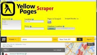 Yellow Page Scraper Tutorial