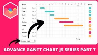 Advance Gantt Chart JS Series Part 7