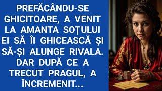 Prefăcându-se ghicitoare,a venit la amanta soțului ei să îi ghicească și să-și alunge rivala. Dar...