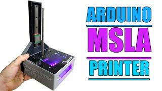 Arduino MSLA Printer - FINALLY! DIY Project