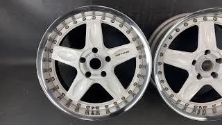 #6062 RAYS VOLK RACING Gr.C PRO RE FORGED 3 piece 17x9j +37 5x114.3 CB:71 x2