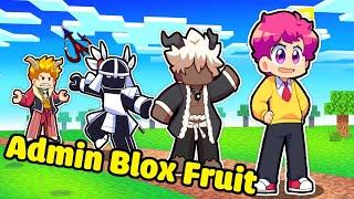 HIHA TROLL LÀNG SINH TỐ BẰNG CÁCH GIẢ ADMIN BLOX FRUIT TRONG MINECRAFT 