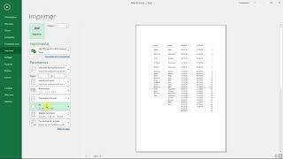 MISE EN PAGE avec EXCEL: lignes, colonnes, fusionner, imprimer...