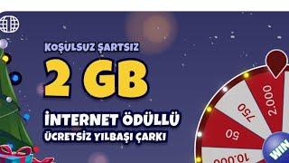 BEDAVA 2GB İNTERNET - TÜM HATLARDA GEÇERLİ BEDAVA İNTERNET 2025 (kanıtlı)